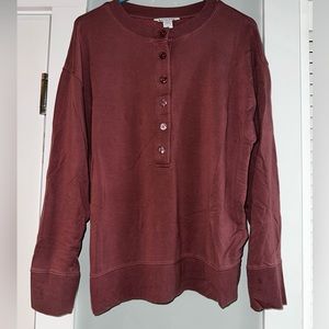 Athleta Plum Pullover